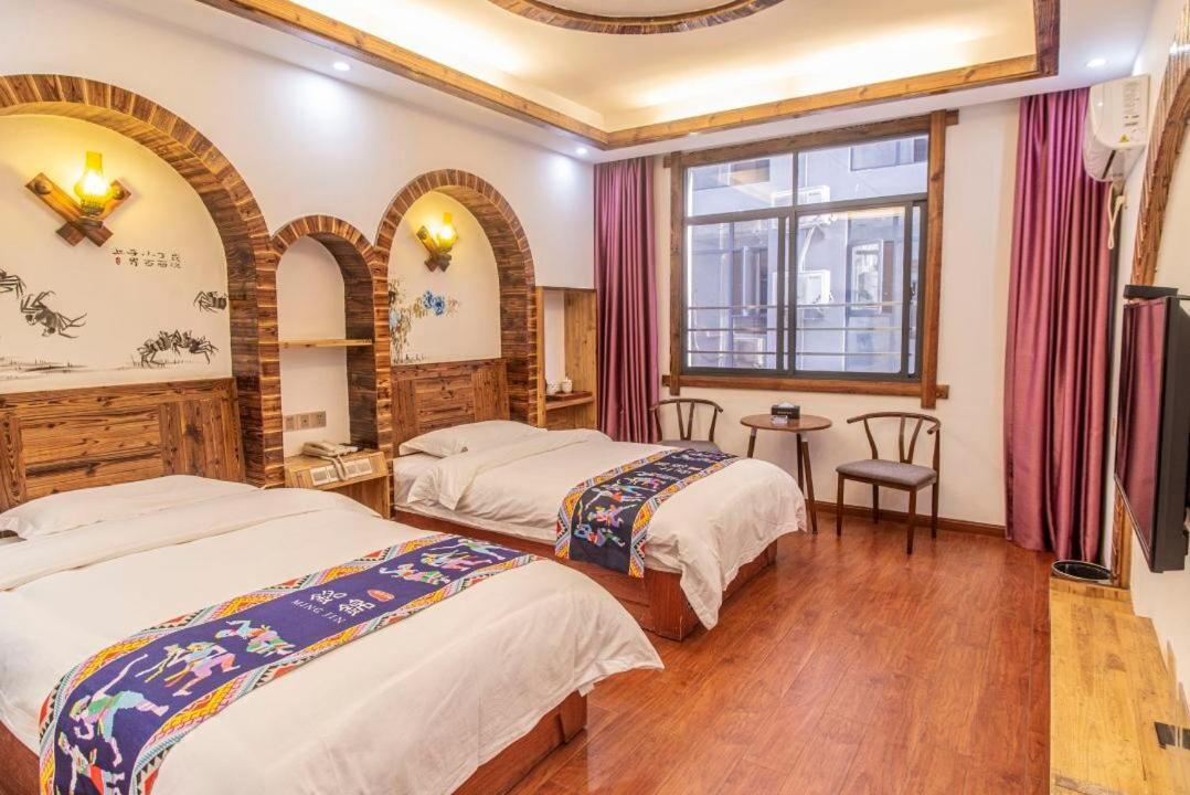 Mountain View Guesthouse Zhangjiajie Exteriör bild
