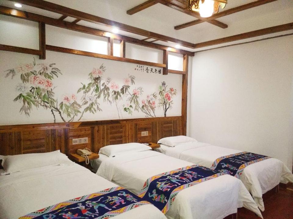 Mountain View Guesthouse Zhangjiajie Exteriör bild