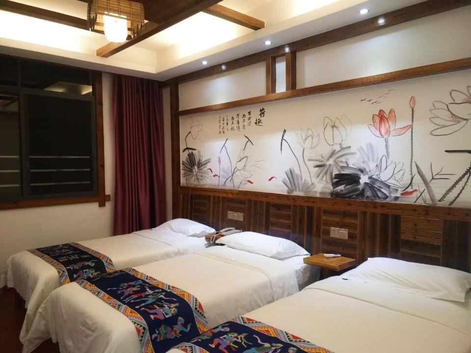 Mountain View Guesthouse Zhangjiajie Exteriör bild
