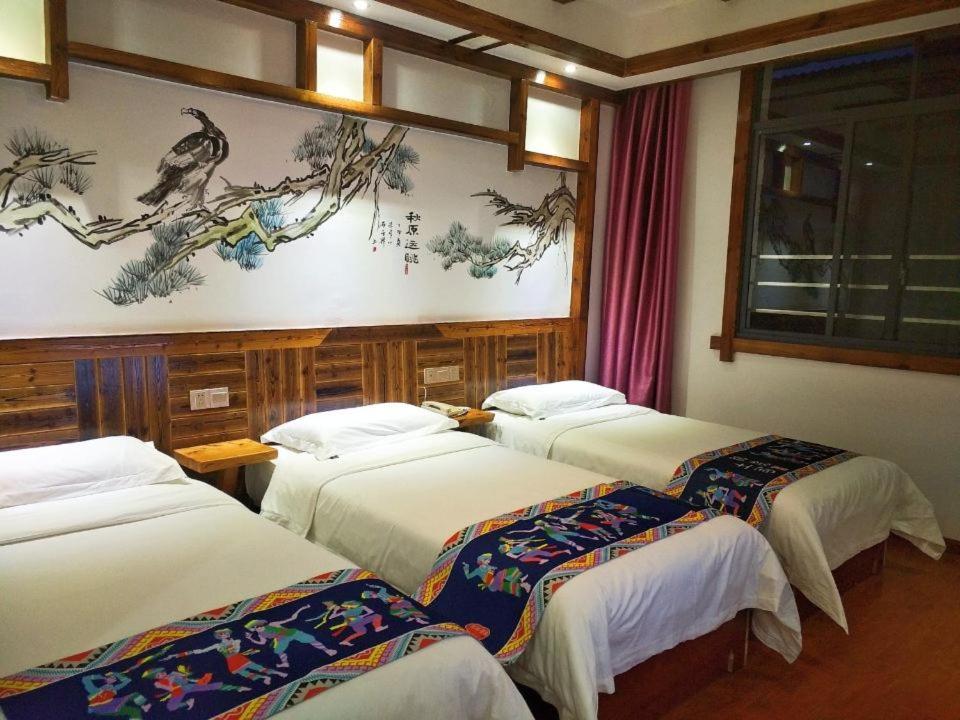 Mountain View Guesthouse Zhangjiajie Exteriör bild