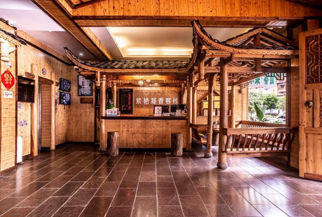 Mountain View Guesthouse Zhangjiajie Exteriör bild