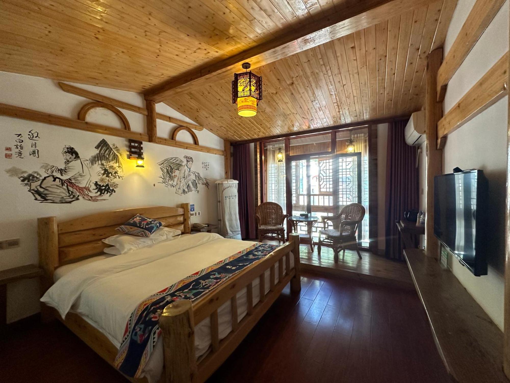 Mountain View Guesthouse Zhangjiajie Exteriör bild