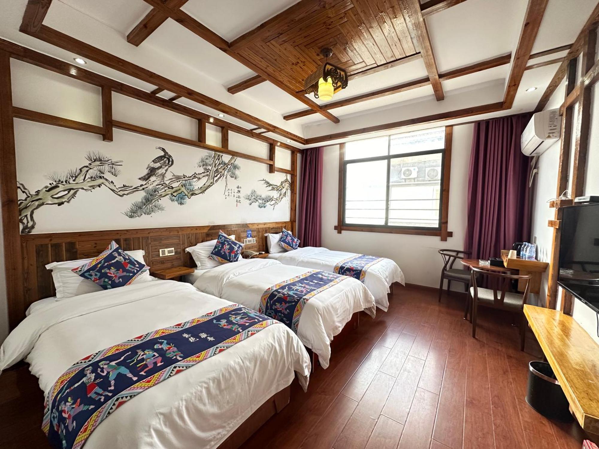 Mountain View Guesthouse Zhangjiajie Exteriör bild